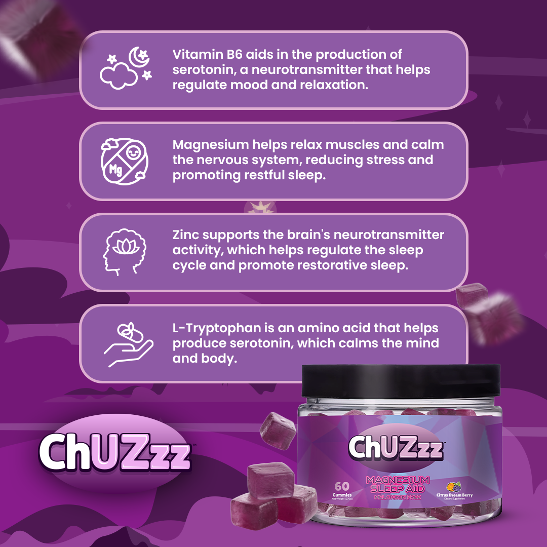 ChUZzz - Magnesium Sleep Gummy